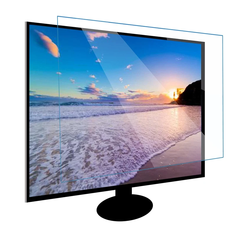 ZLSD 60-65 Inch Hd Led Tv Screen Protector, Anti Blue Light No Bubble Anti-scratch Injury for Lcd, Led, 4k Oled, Qled, Customizable,HD-65inch(1429x804MM)