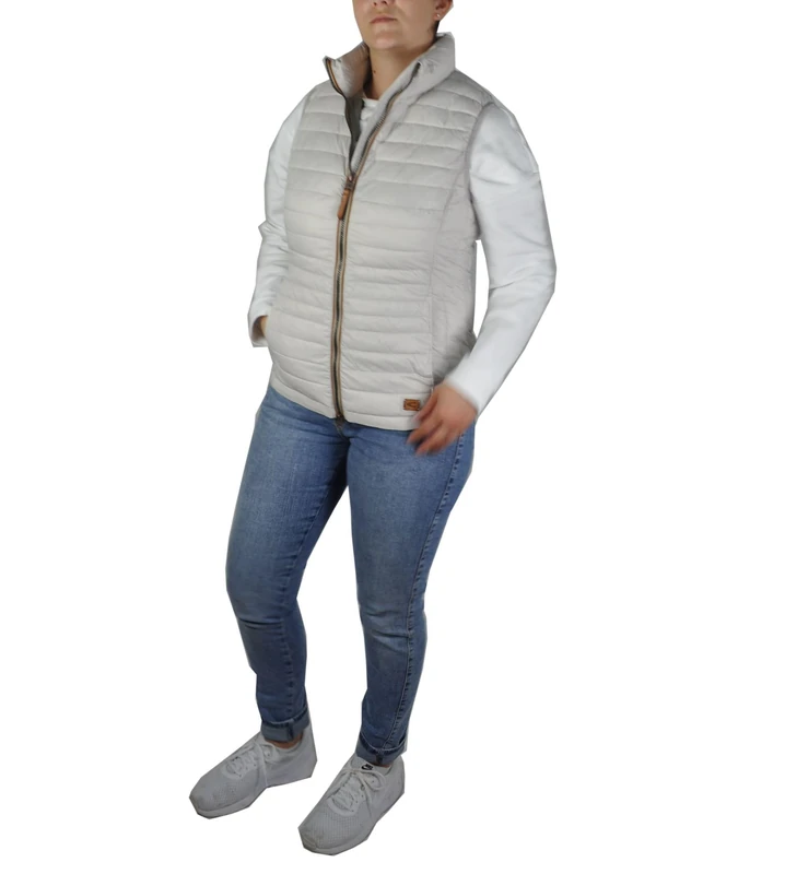 Camel Active Womenswear Women's 360250/9E50 Jacket, Pearl, 46