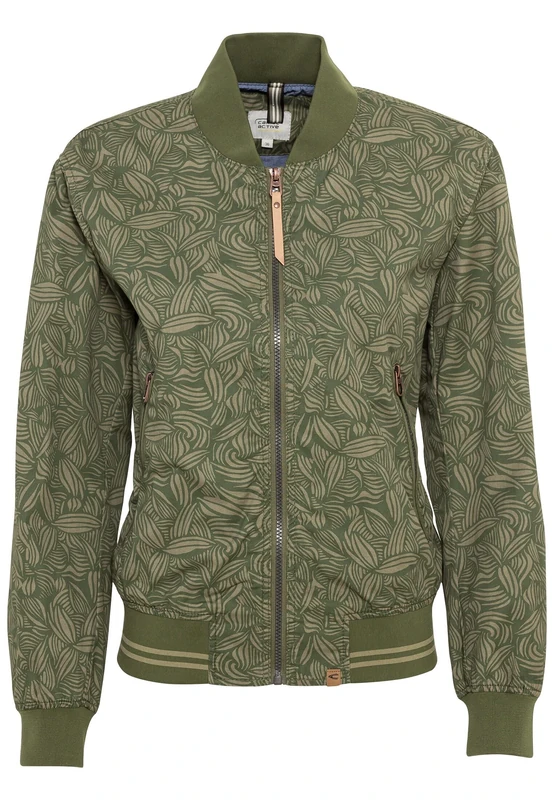 Camel Active Womenswear Women's 330175/7F40 Jacket, Khaki, 42