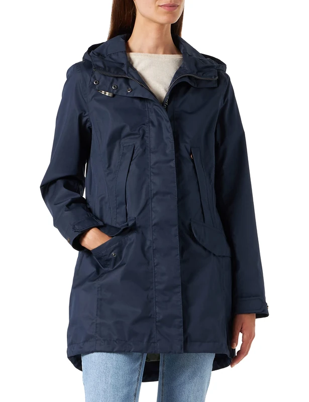 Camel Active Womenswear Women's 310124/7F37 Jacket, Navy, 36