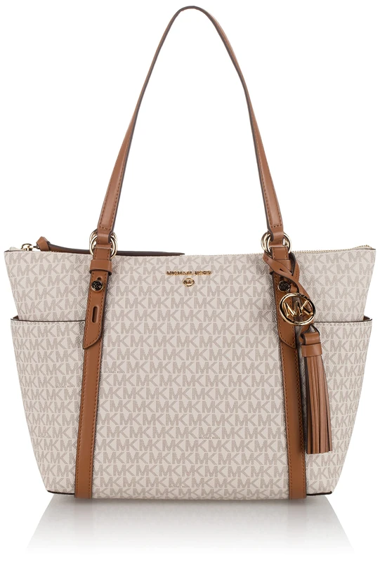 Michael Kors 30T0GNXT2B-149 SULLIVAN MD TZ TOTE Women Vanilla/ACRN Size One Size
