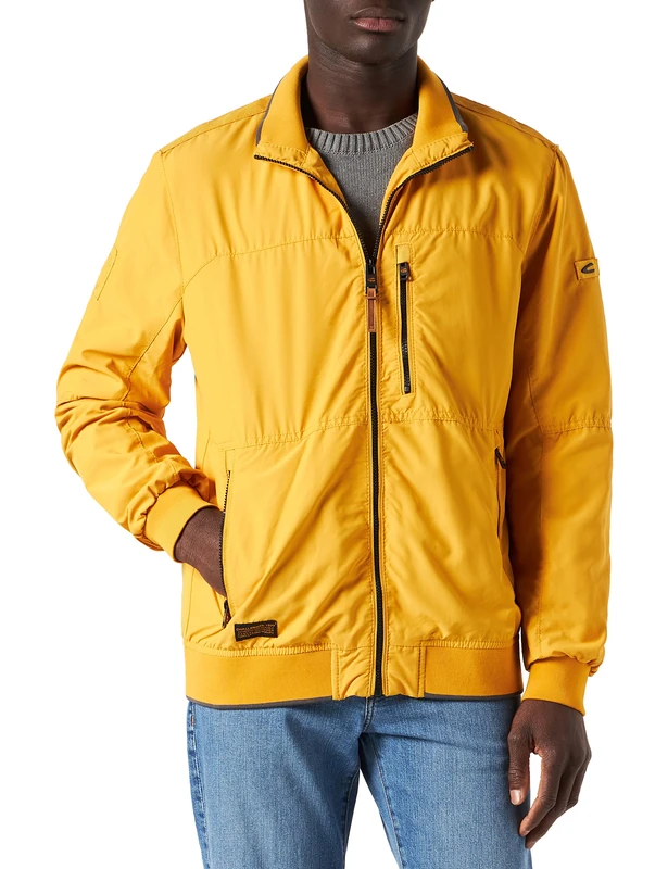 camel active Men's 430780/7O15 Jacket, Gelb, 26