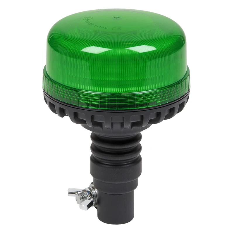 Sealey WB955LEDG 12V/24V SMD LED Warning Beacon with Flexible Spigot Fixing - Green
