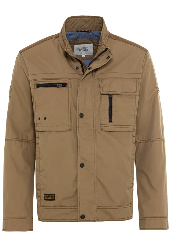 camel active Men's 430790/7446 Jacket, Braun, 102