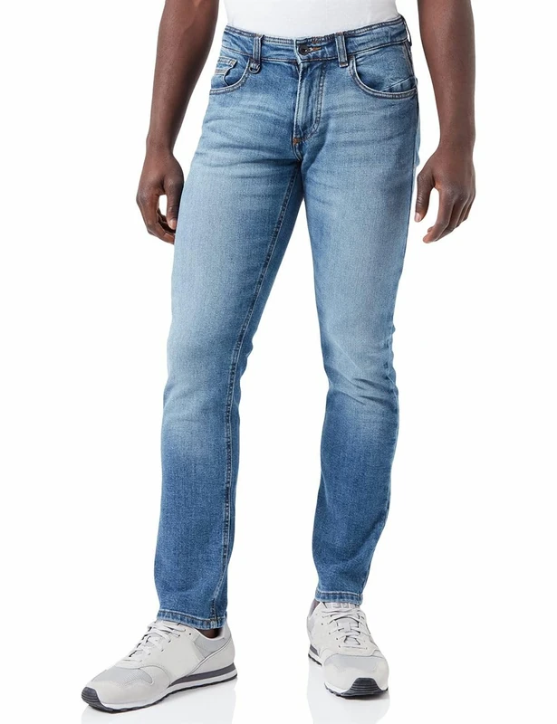 camel active Men's 488885/9D07 Jeans, Indigo, 33W / 32L