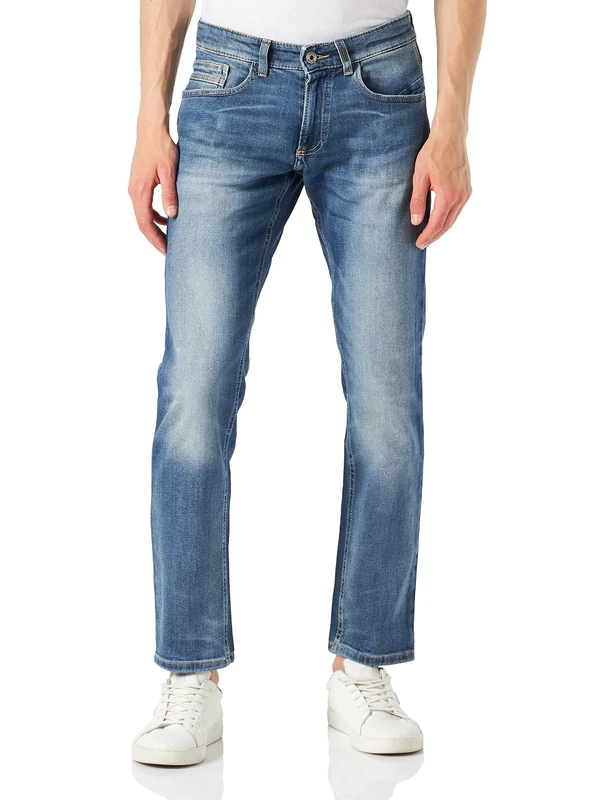 camel active Men's 488885/7574 Jeans, Indigo, 32W / 30L