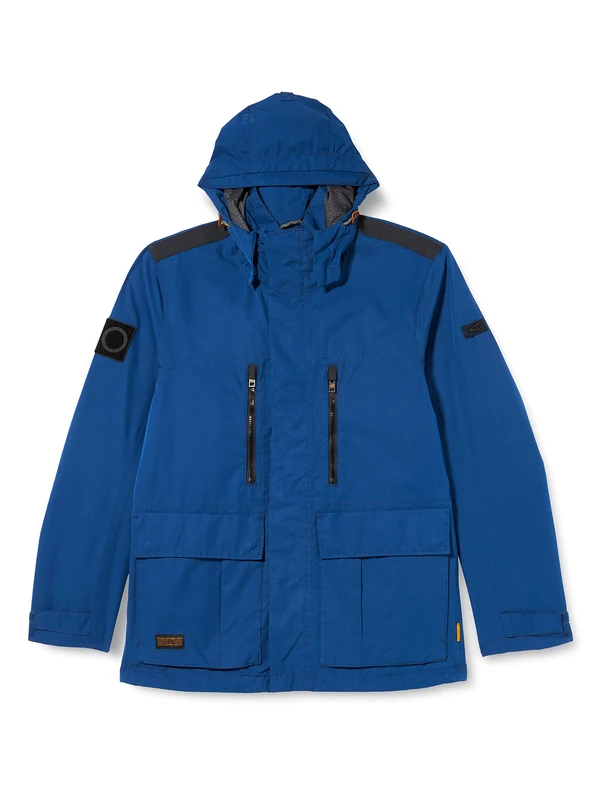 camel active Men's 420634/7O21 Jacket, Blau, 26