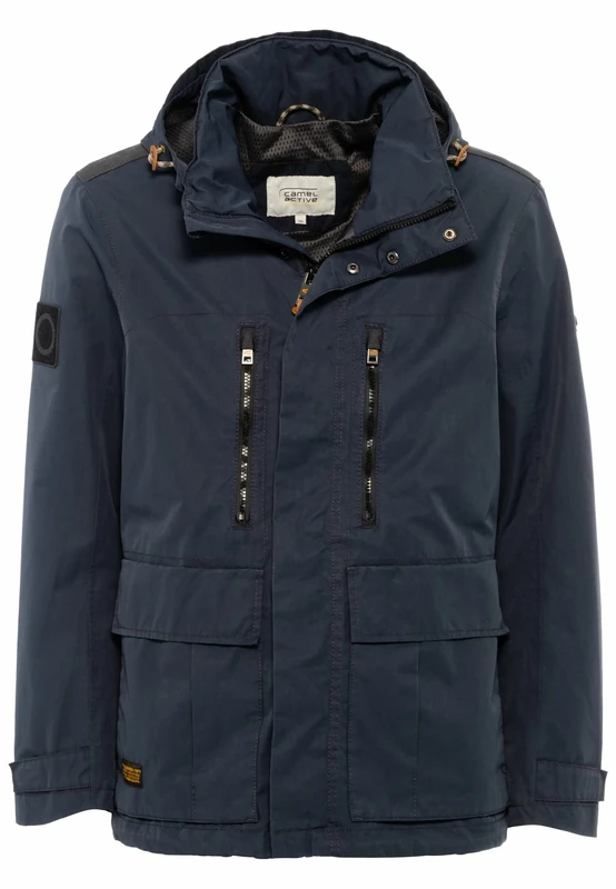 camel active Men's 420634/7O21 Jacket, blau, 58