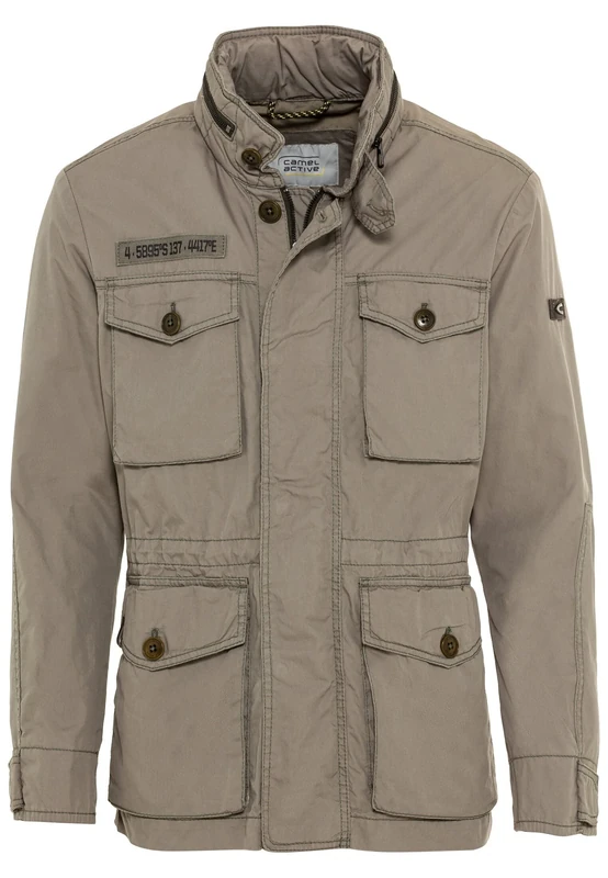 camel active Men's 420440/7446 Jacket, Grün, 34