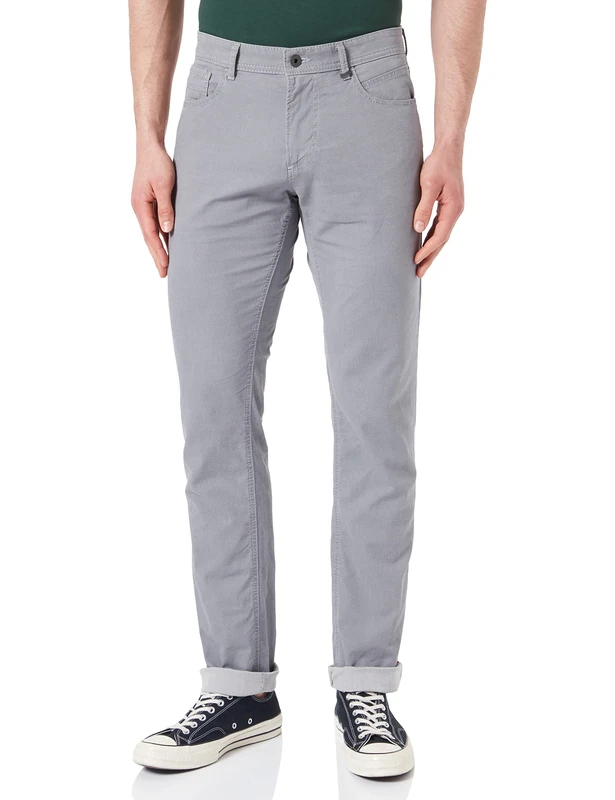 camel active Men's 488485/7509 Jeans, Cloudy Grey, 31W / 32L