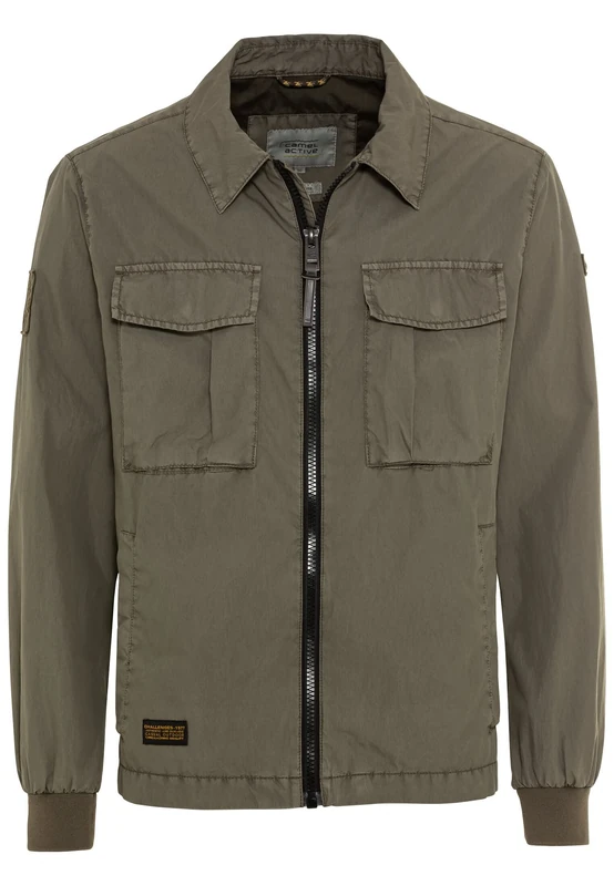 camel active Men's 430960/7O20 Jacket, Braun, 27