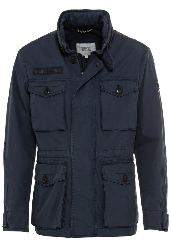 camel active Men's 420440/7446 Jacket, blau, 36