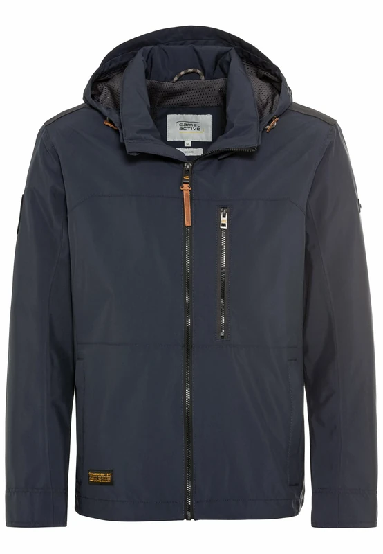 camel active Men's 420774/7E75 Jacket, Blau, 25