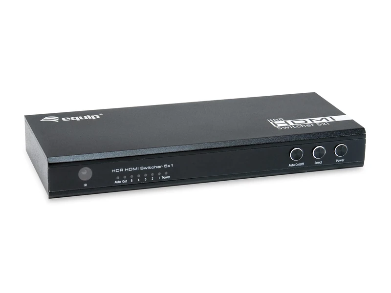 EQUIP 332726 Video Switch Hdmi 2 0, Black