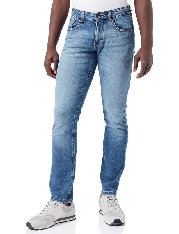 camel active Men's 488885/9D07 Jeans, Indigo, 42W / 30L