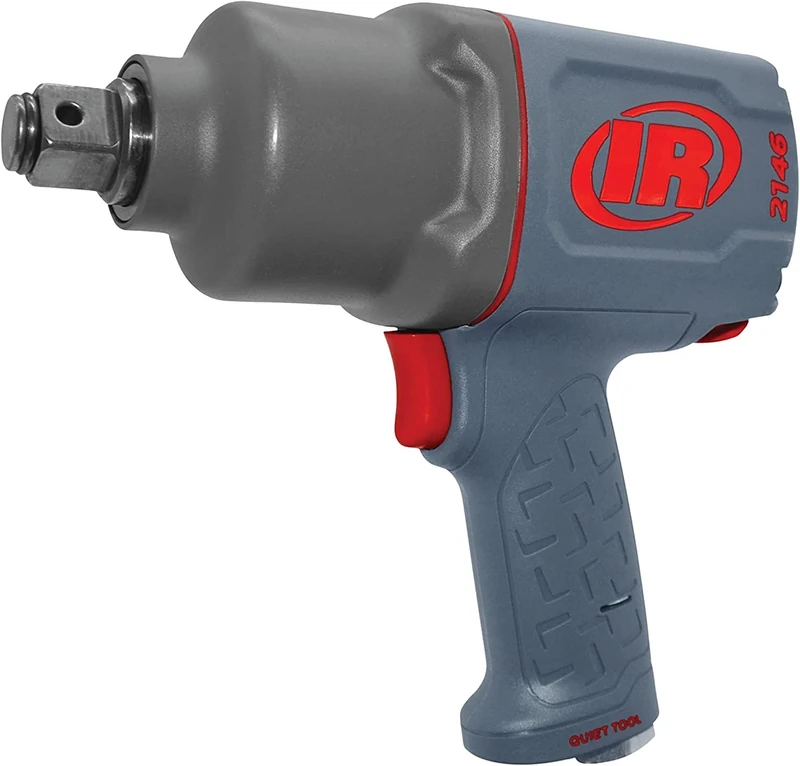 Ingersoll-Rand 2146Q1MAX Air Impact Wrench 3/4 Inch - 2700 Nm Nut Busting Torque, Lightweight 3.5 kg - Quiet Technology & Optimal Control