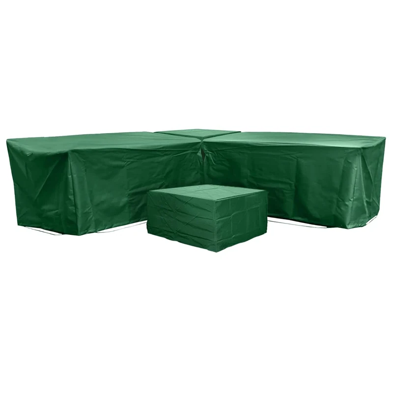 Cozy Bay® Malta 6 Seat Furniture Set Cover in Green