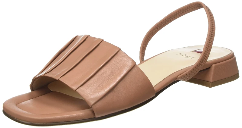 Högl Women's Serena Heeled Sandal, Almond, 3 UK