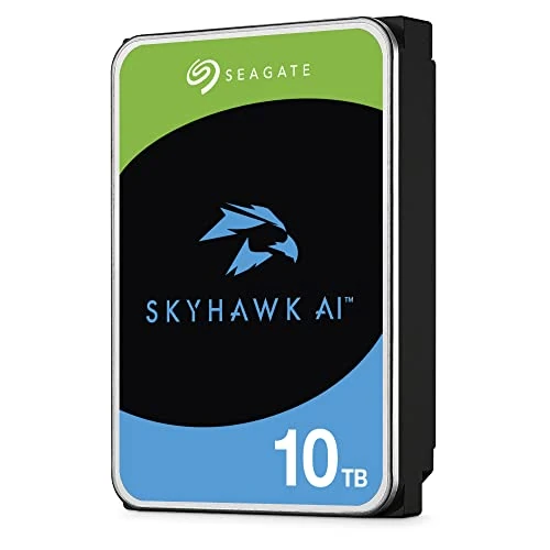 Seagate SKYHAWK AI 1 SKYHAWK AI 10TB UNASSIGNED 3.5IN 6GB/S SATA256MB