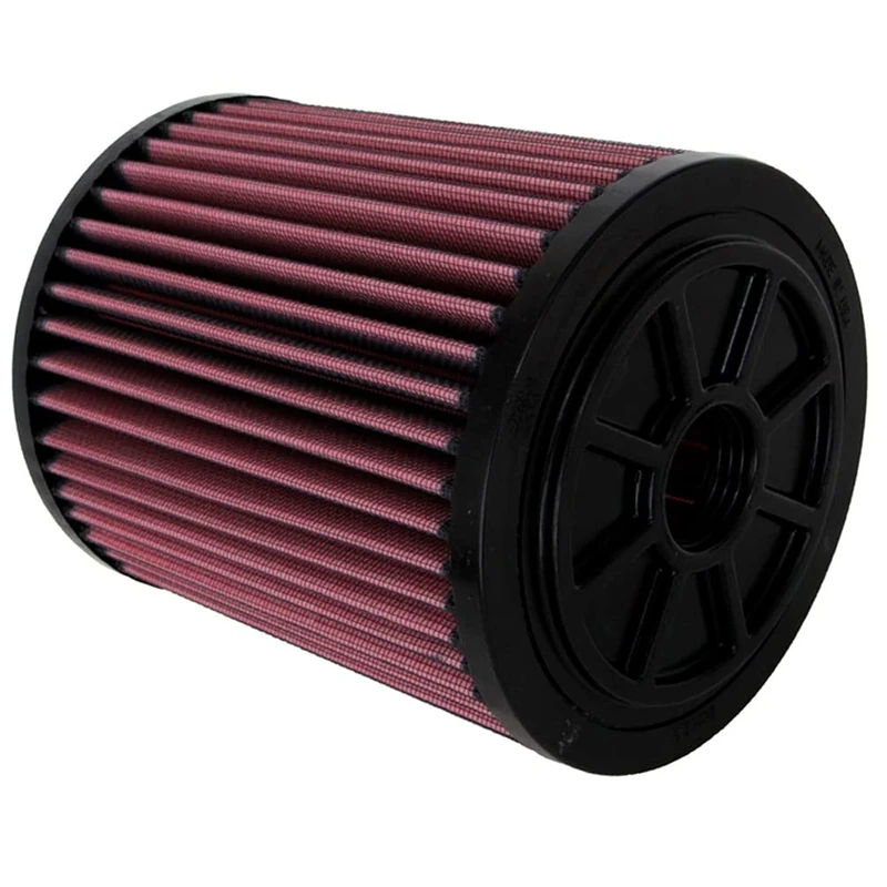 K&N Replacement air filter compatible with Audi A6 2.0 TDi 2019-2020 (E-0640), Red