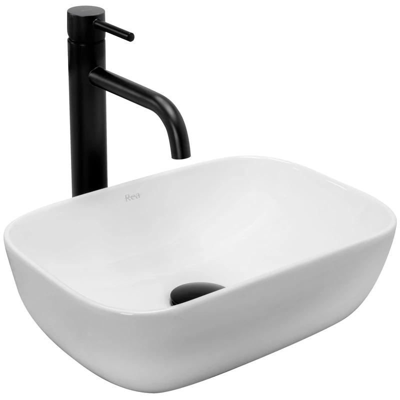 Rea Bathroom Sink Made of Ceramic Belinda Mini - Snow White - REA-U5667