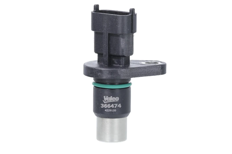 VALEO 366474 Sensor, camshaft position Number of Pins: 3 pins Plug Type: OVAL Sensor Technology: HALL With cable: NO Probe length: 35 mm
