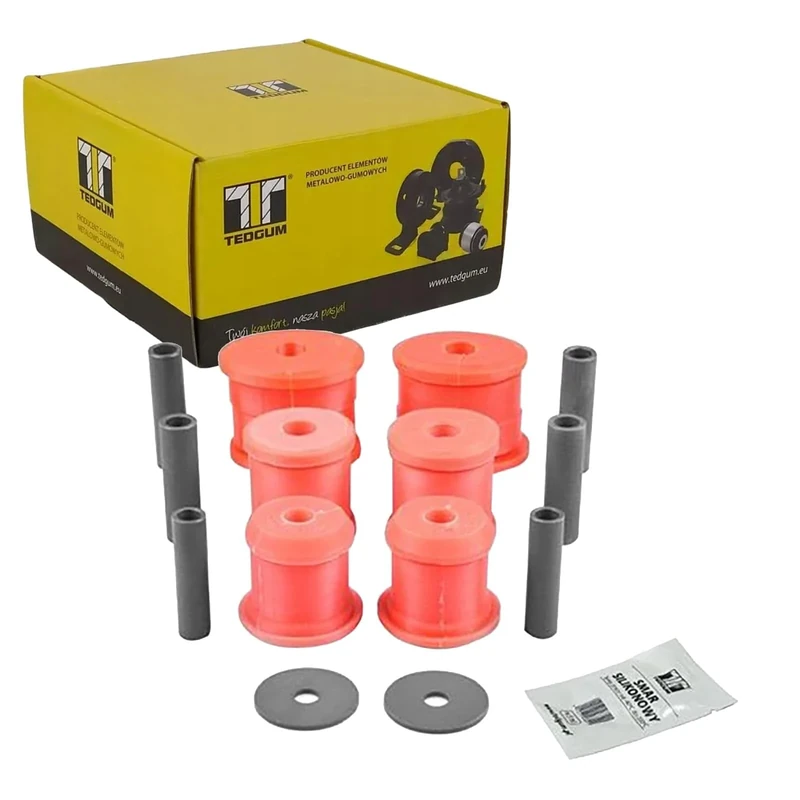 TEDGUM TED51893 POLYURETHANE REAR SUSPENSION BUSHING SET