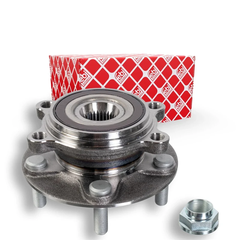 febi bilstein 174780 Wheel Bearing Kit with Axle Nut