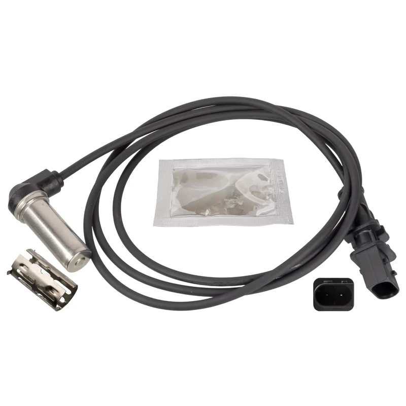 febi bilstein 172516 ABS Sensor with Sleeve and Grease, Pack of 1 - Image 1