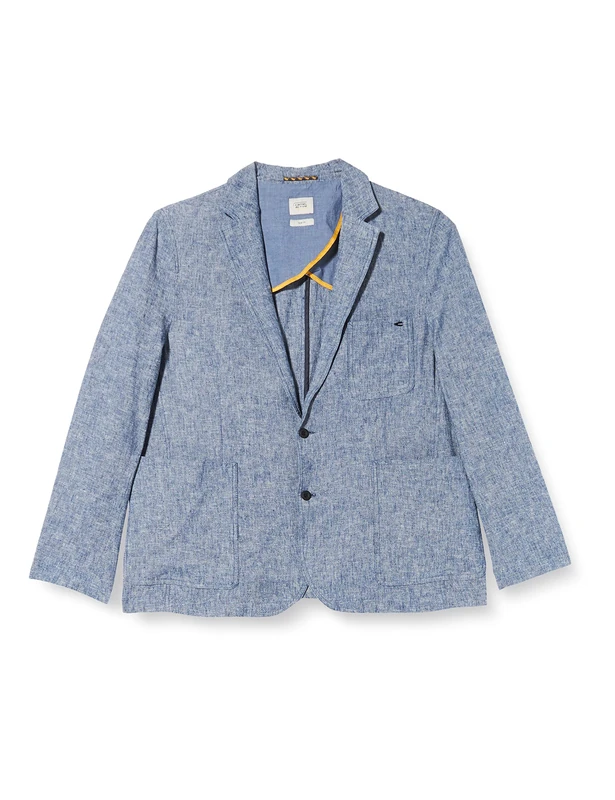 camel active Men's 444135/7I06 Casual Blazer, Night Blue, 58