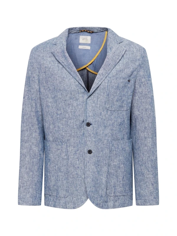 camel active Men's 444135/7I06 Casual Blazer, Night Blue, 48
