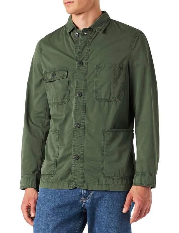 camel active Men's 444145/7I07 Casual Blazer, Leaf Green, 31