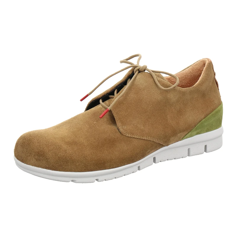 THINK! Men's King_3-000546 chromfrei gegerbte nachhaltige Wechselfußbett Lace-Up Flats, 3000 ELCH/Kombi, 10 UK