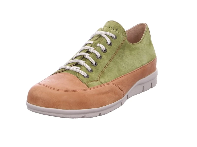 THINK! Men's King_3-000515 chromfrei gegerbte nachhaltige Wechselfußbett Lace-Up Flats, 7000 MOOS/Kombi, 10 UK - Image 1