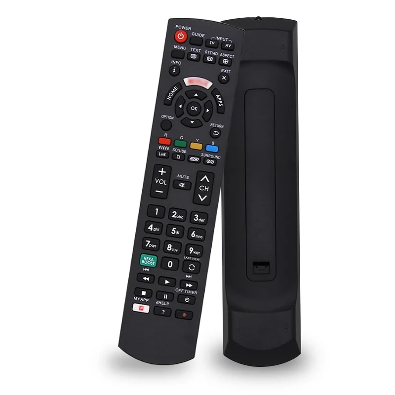 SIUMAL Replacement Panasonic TV Remote Control for All Panasonic Viera Smart TV HD LCD LED Plasma TV with MY APP/VIERA Link