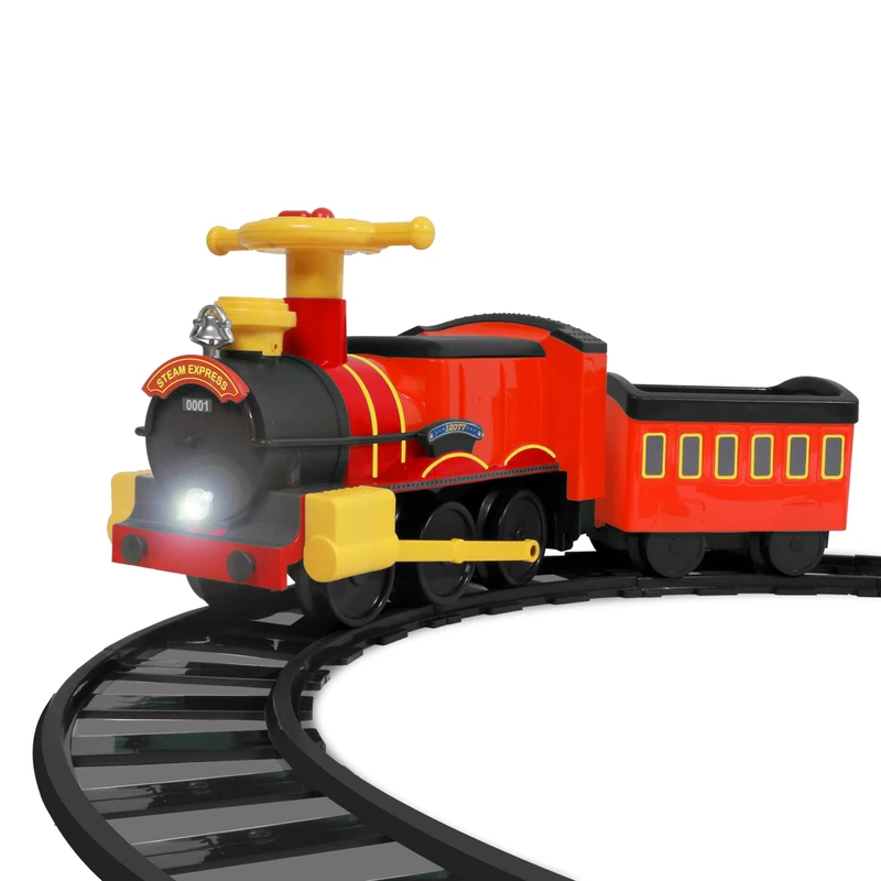 Rollplay Childrens ride on Steam Train with 6V 4Ah, up to 2km/h