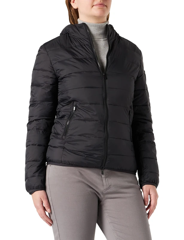 Pinko Women's UZZANO Giubbino Tela Tecnica Coat, D25_Beige Nomade, 36