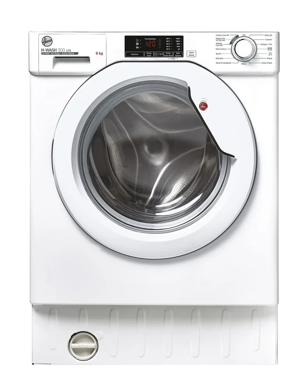 Hoover H-Wash 300 HBWS49D2E 9KG 1400RPM Built in Washing Machine - White