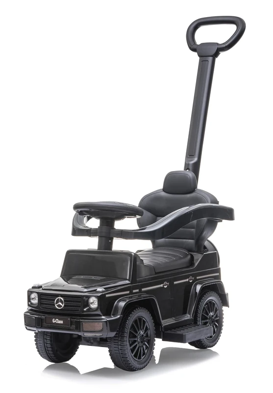 JAMARA 460627 - Ride-on Mercedes-Benz G 350 d 3-in-1 - from 6 months, seat height 260 mm, tilt protection, protective bar, push and grab bar with removable steering function, black - Image 1