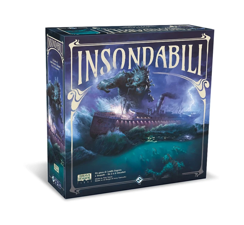 Asmodee, Unfathomable, Board Game, 3-6 Players, 14+ Years, Italian Edition