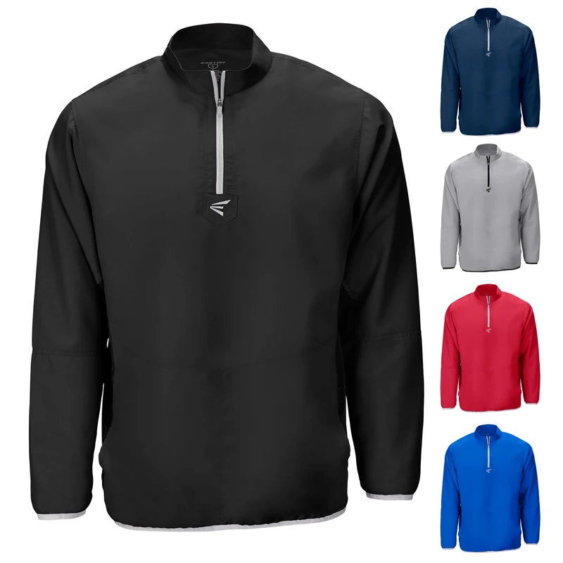 Easton Unisex's 8072382 Alpha CAGE Jacket LS BK XL, Multi - Image 1