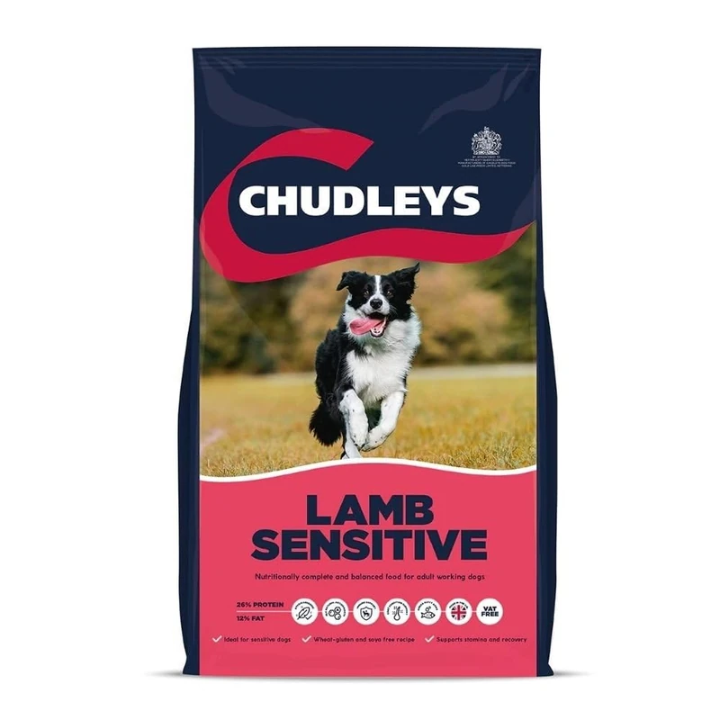 Chudleys Lamb Sensitive Hypoallergenic Dog Food with Vegetables, Oats and Rice, 14 kg