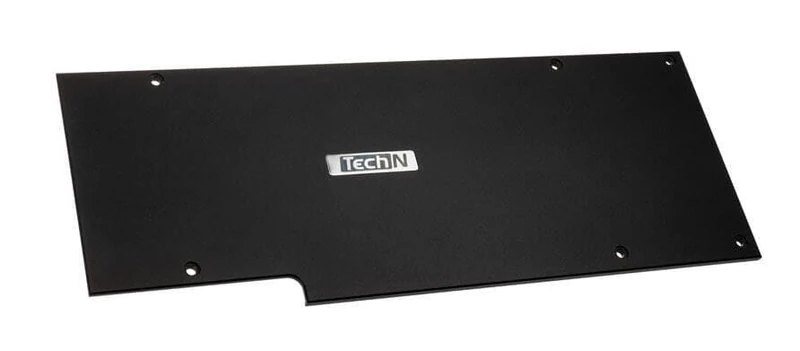TechN compatible Backplate für 2080 (Ti) - schwarz - Image 1