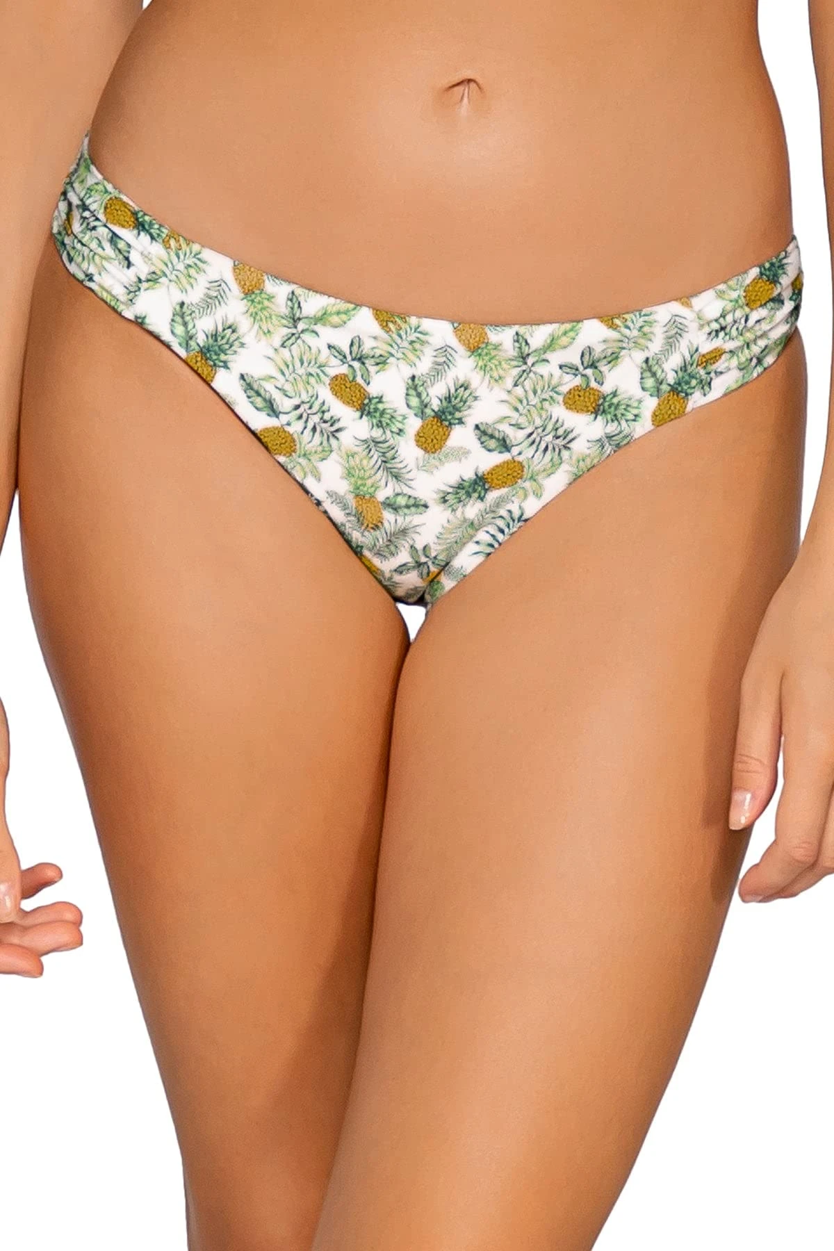 Sunsets Women's Standard Femme Fatale Swimsuit Bikini Bottom, Montego, Large