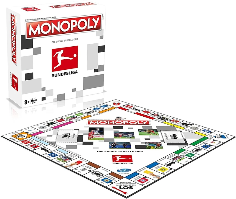 Monopoly - Bundesliga Edition - Bundesliga Fanartikel - Alter 8+ - Deutsch
