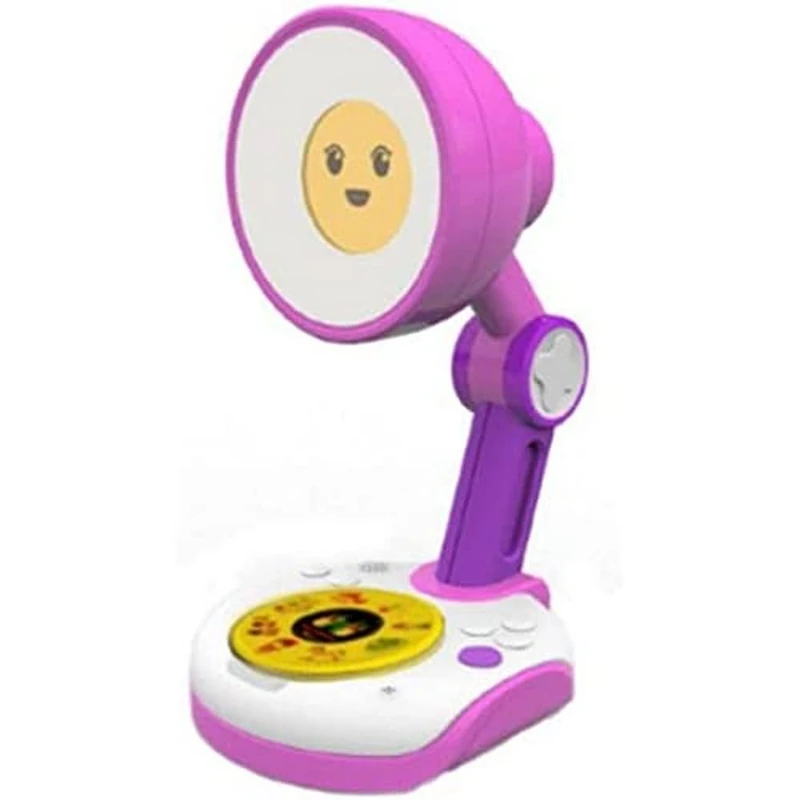 Cefa Toys -Funny Sunny My Amiga Interactive, Lamp-shaped Storytellers, Pink and White, Suitable for Children from 3 Years Old, (916) - Image 1