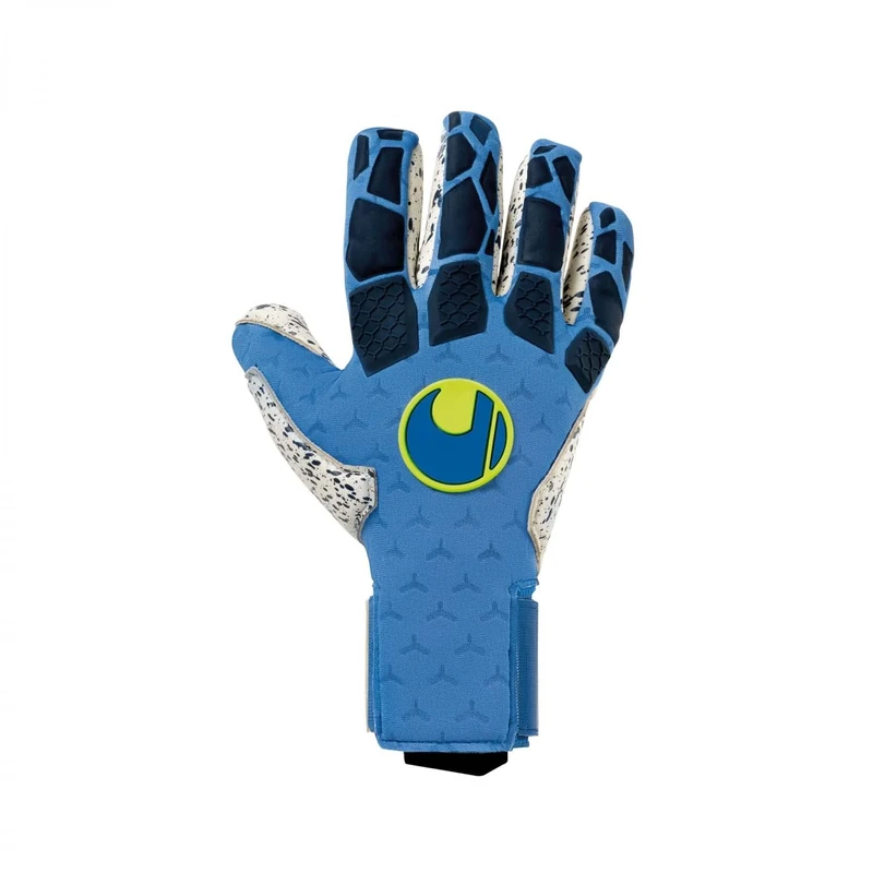 Uhlsport Hyperact Supergrip+ Reflex Gloves Night Blau/Weiß/Fluo Gelb 7.5