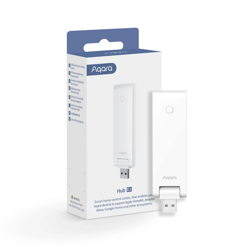 Aqara Smart Hub E1 - Zigbee 3.0 USB Wi-Fi Repeater, HomeKit & Alexa