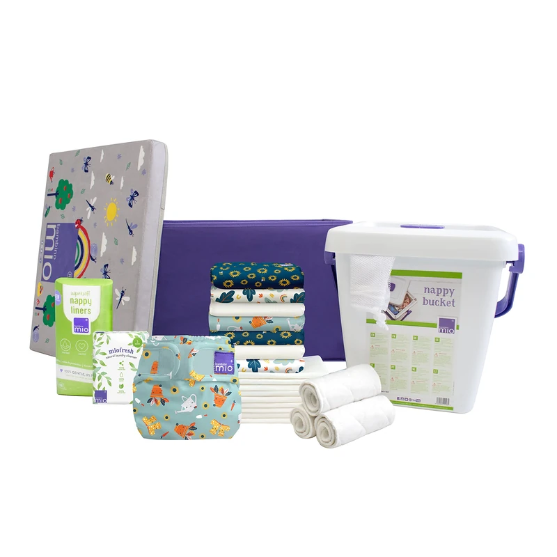 Bambino Mio, Mioduo Reusable Nappies Starter Set