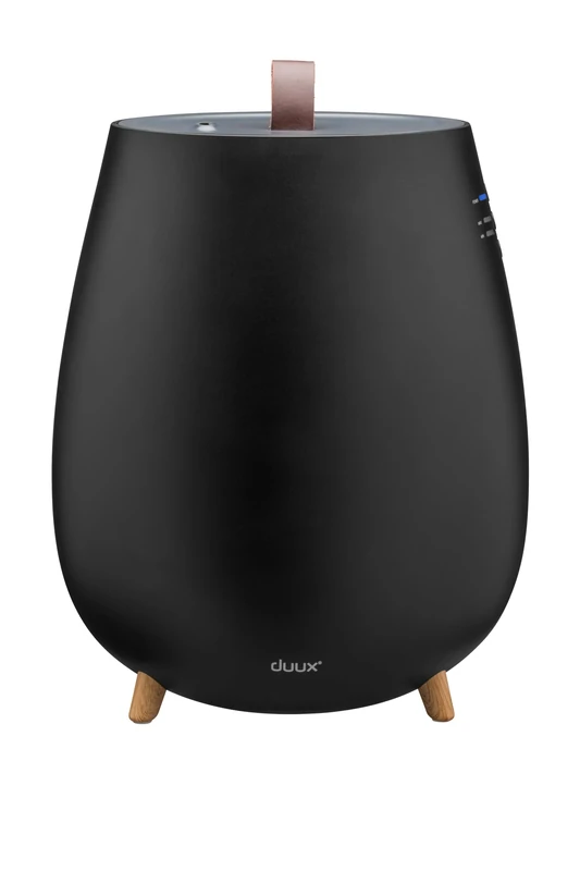 DUUX Tag Quiet Air Humidifier | Ultrasonic Humidifier for Home/Bedroom | 10h Use | 2.5L Water Tank | Black | DXHU14UK